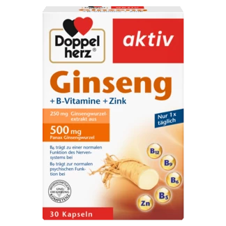 Illustration of the product packaging Stres și oboseală Ginseng front view