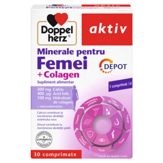 Doppelherz aktiv Minerale pentru Femei DEPOT Vedere frontală