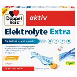 Illustration of the product packaging Doppelherz aktiv Electroliți Extra front view