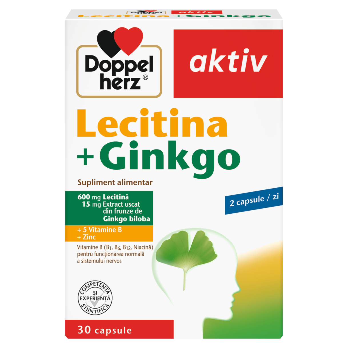 Lecitină + Ginkgo