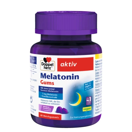 Doppelherz aktiv Melatonin Gums Vedere frontală