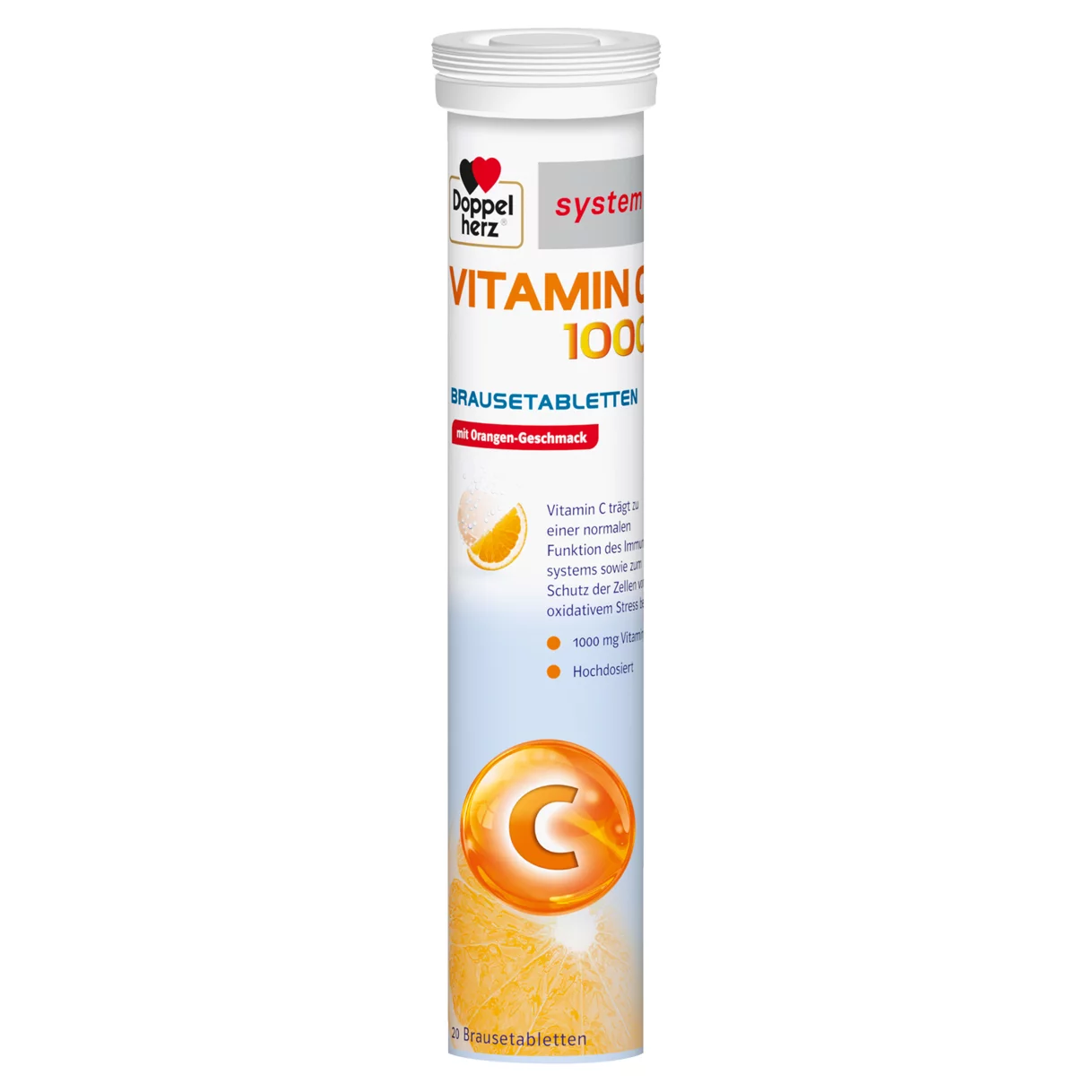 Doppelherz system VITAMINA C 1000  Vedere frontală