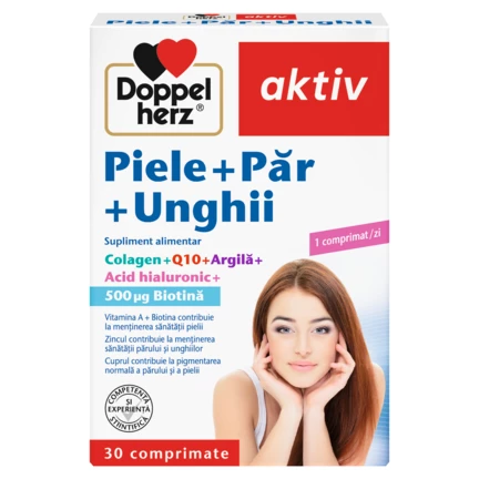 Doppelherz aktiv Piele + Păr + Unghii Vedere frontală