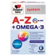 Doppelherz system A-Z + OMEGA-3  Vedere frontală