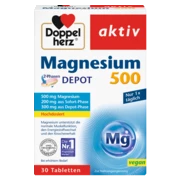 Doppelherz aktiv Magneziu 500 Vedere frontală
