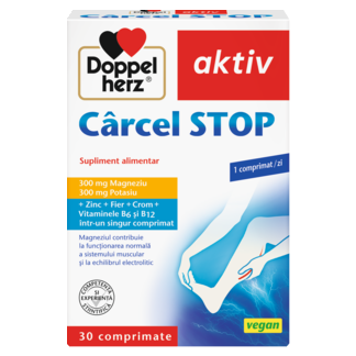 Illustration of the product packaging Doppelherz aktiv Cârcel STOP front view