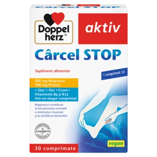 Illustration of the product packaging Doppelherz aktiv Cârcel STOP front view