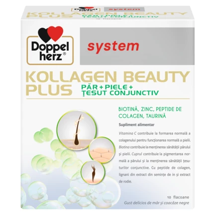 Doppelherz system KOLLAGEN BEAUTY PLUS Vedere frontală