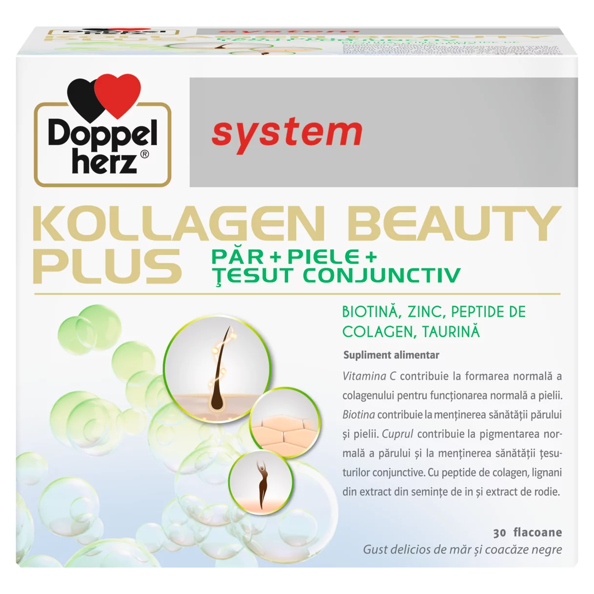 Doppelherz system KOLLAGEN BEAUTY PLUS Vedere frontală