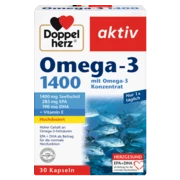 Doppelherz aktiv Omega-3 1400 mg Vedere frontală