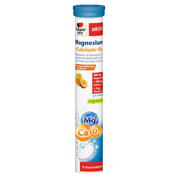 Magneziu + Calciu + D3 Efervescent