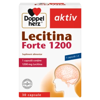 Doppelherz aktiv Lecitină Forte 1200 Vedere frontală