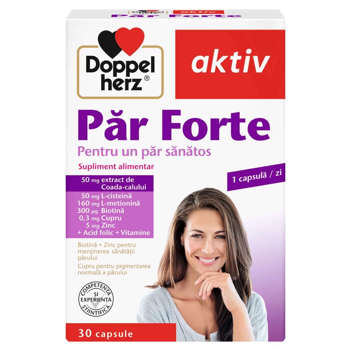 Doppelherz aktiv Păr Forte Vedere frontală