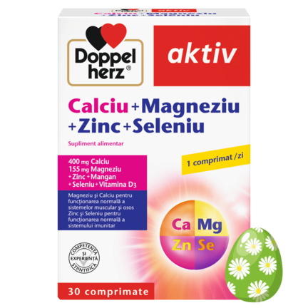 Calciu + Magneziu + Zinc + Seleniu