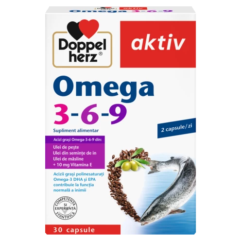 Doppelherz aktiv Omega 3-6-9 Vedere frontală