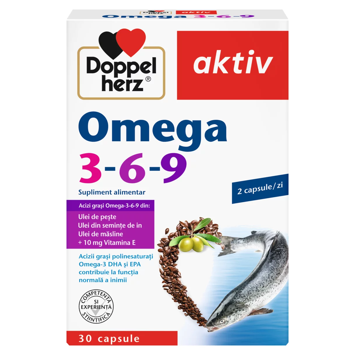 Doppelherz aktiv Omega 3-6-9 Vedere frontală