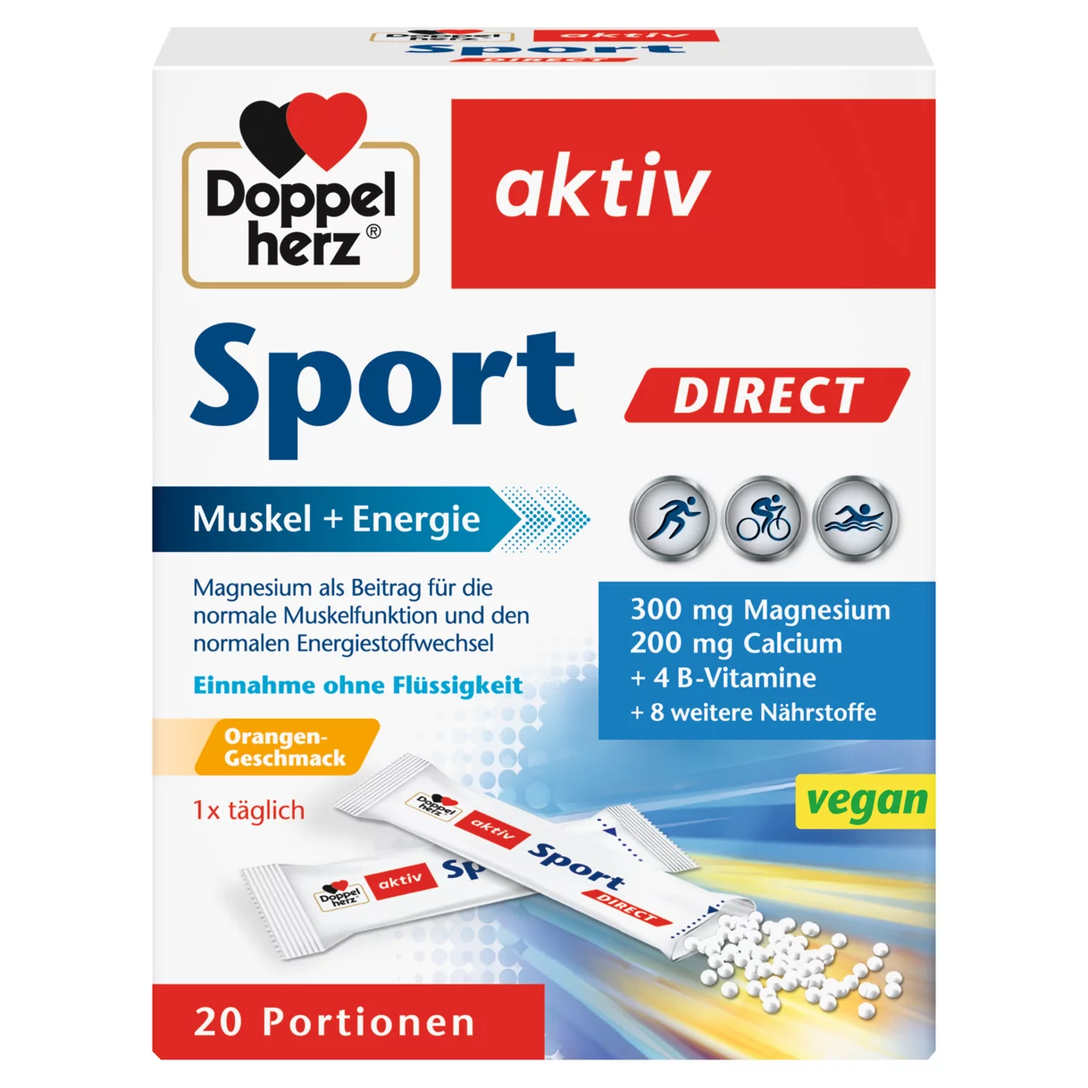 Doppelherz aktiv Sport DIRECT Vedere frontală