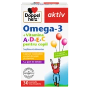 Doppelherz aktiv OMEGA-3 pentru Copii Vedere frontală