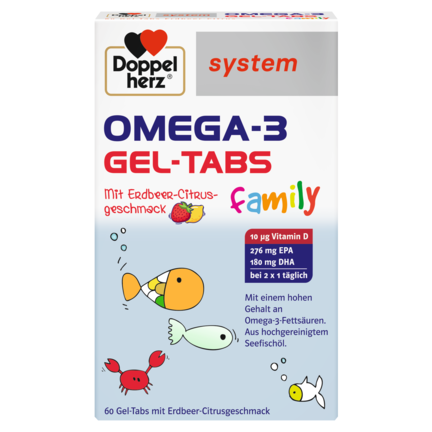 OMEGA-3 GEL TABS FAMILY