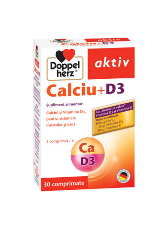 Doppelherz aktiv Calciu + D3