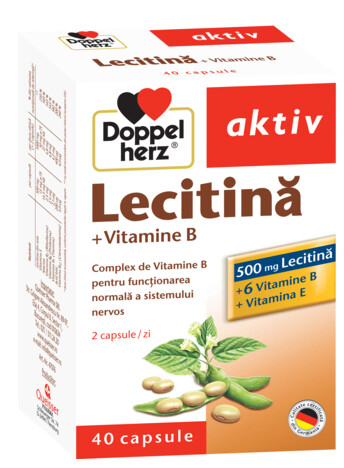 Doppelherz aktiv Lecitină + Vitamine B
