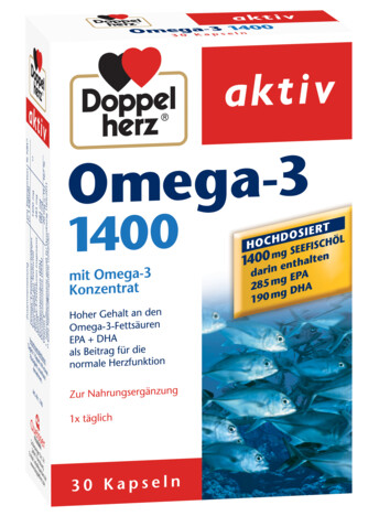 Doppelherz aktiv Omega-3 1400 mg