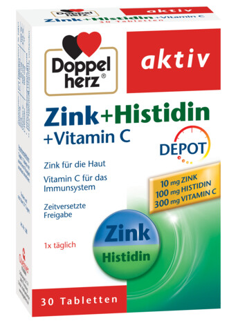 Doppelherz aktiv Zinc + Histidină + Vitamina C DEPOT