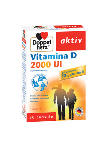 Doppelherz aktiv Vitamina D 2000 UI